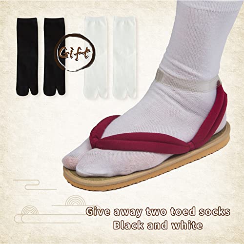 Anime Unisex Cosplay Clog Shoes Japanese Cosplay Prop Oshitari3
