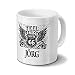 Produktbild Tasse mit Namen Jörg - Motiv Route 66 - Namenstasse, Kaffeebecher, Mug, Becher, Kaffeetasse - Farbe Weiß