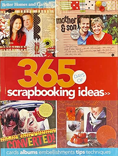 365 Days Of Scrapbooking Ideas (Better Homes & Gardens) (2009-05-03) image 2
