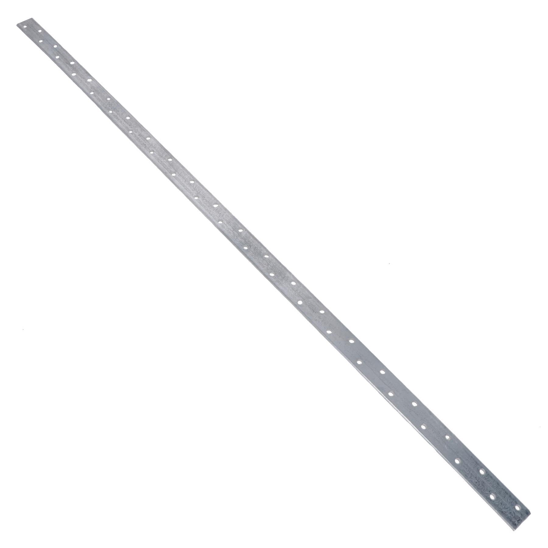 Horizontal Heavy Duty Restraint Strap 1000mm Length Flat Galvanised 10PK