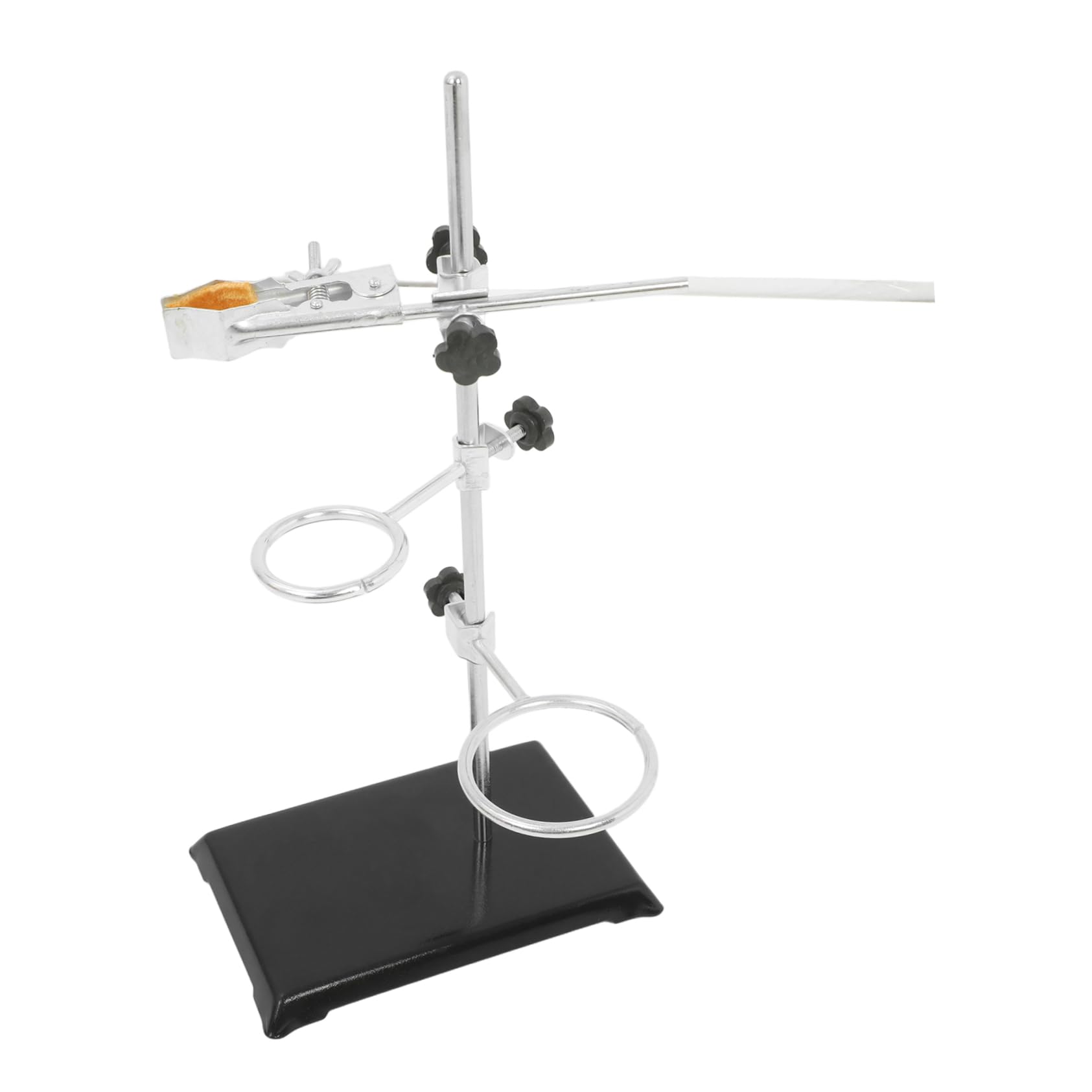 ABOOFAN Soporte De Anillo Para Tubos De Ensayo Soporte De Laboratorio De Hierro Abrazadera Para Vaso De Precipitados Para Química Mesa Material Resistente