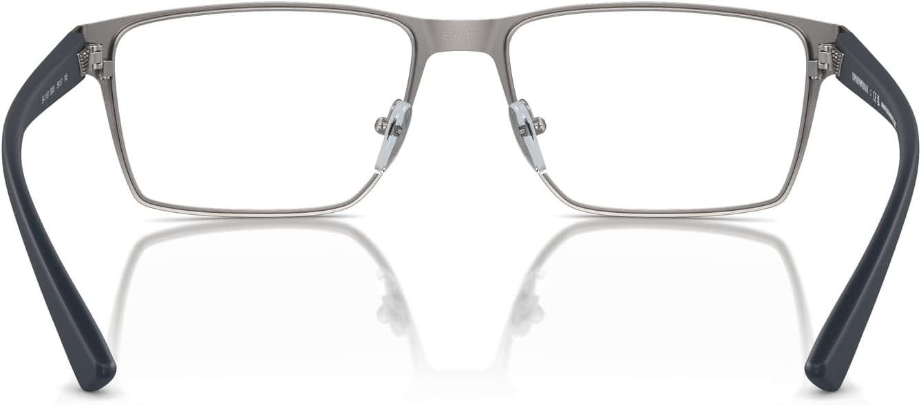 Emporio Armani mens Ea1157 Rectangular Prescription Eyewear Frames