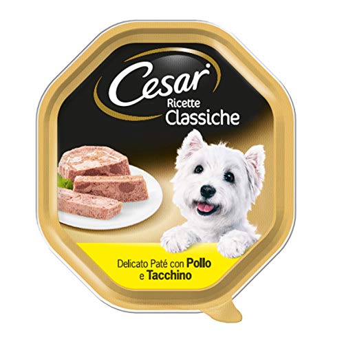 Cesar - Recetas Clásicos - Recetas clásicas de Comida para Perros - Paté de 150 gr - 14 bandejas