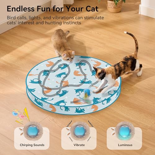 Save 50% on ZOMISIA Interactive Cat Toy Ball with code 8V6VLC7O - Image 3