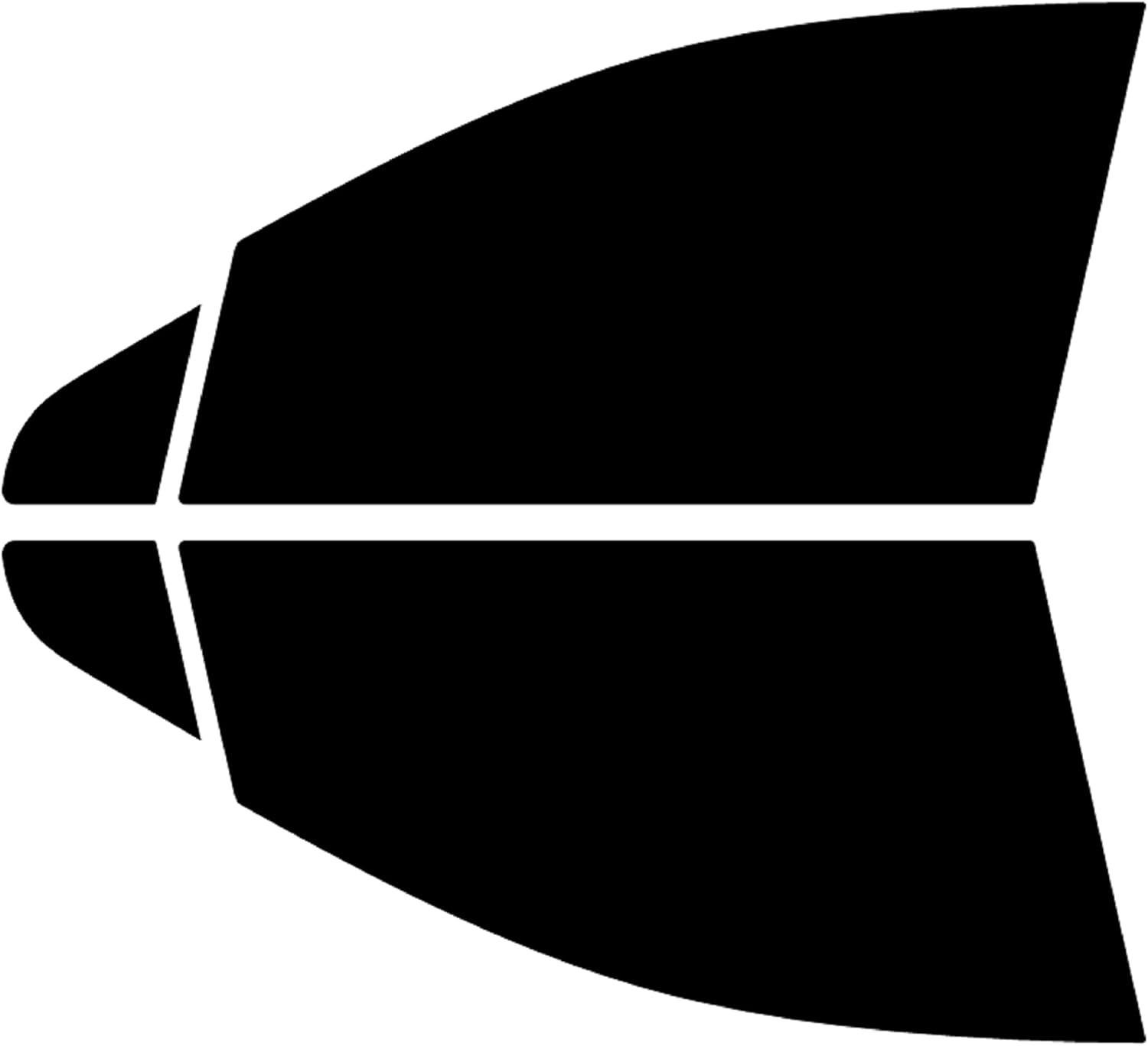 True line Automotive Precut Auto Window Tint Compatible with Lincoln Nautilus 2019-2022 - 20% Front Sides Only - Front Car Window Tint - Window Tint for Cars - Ceramic Window Tint Kit