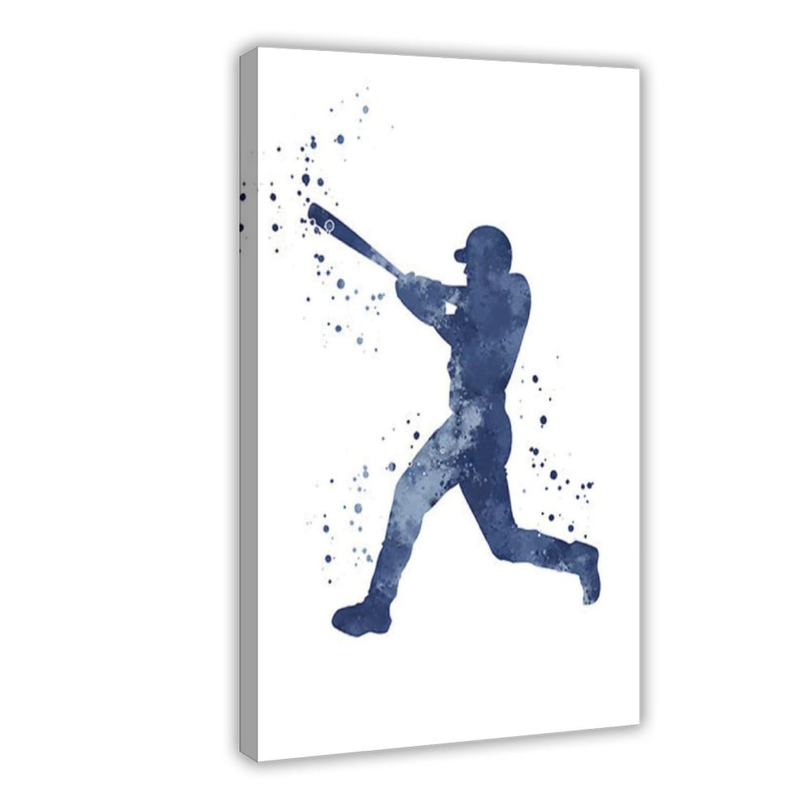 Dipinti decorativi a tema sportivo per camere dei ragazzi 3 poster su tela decorazione per camera da letto paesaggio ufficio camera da letto regalo decorazione 50,8 cm L x 76,2 cm W
