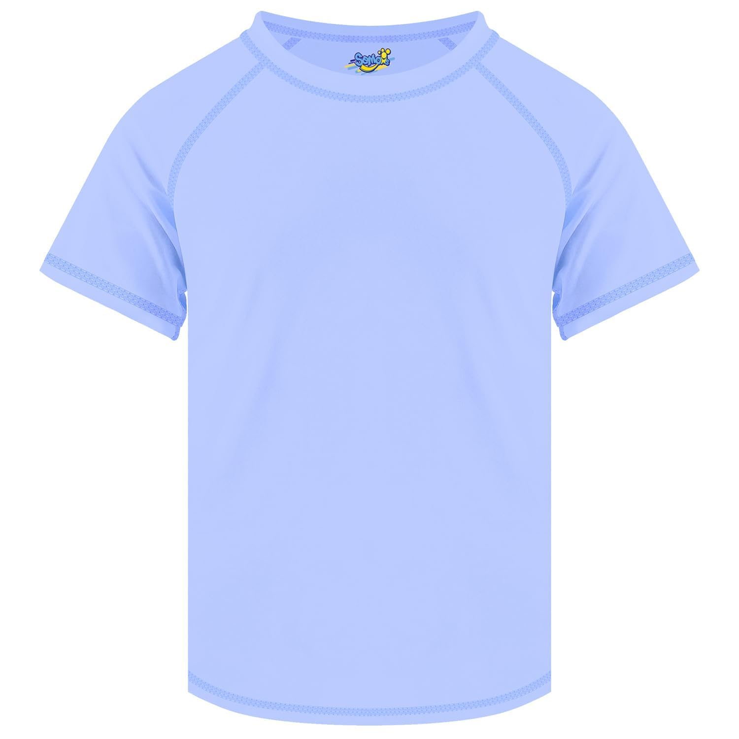 Semois Boys Rash Guard Swim Shirt Short Sleeve Swimwear Toddler Kids Youth Rashguard Water Shirt UPF+ 50 Quick Dry Shirt