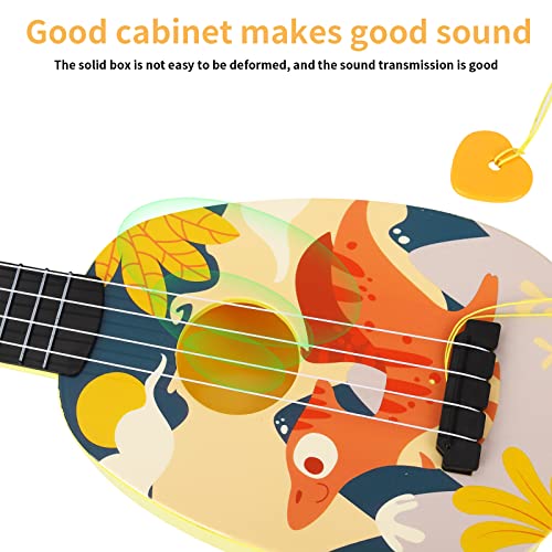 43 CM Guitare ukulélé, Enfants Ukulélé Guitare Jouet, Guitare pour Enfants avec 4 Cordes Réglables, Mini-Guitare et… - Les Beatles, Paul McCartney, John Lennon, RIngo Starr, George Harrison 43 CM Guitare ukulélé, Enfants Ukulélé Guitare Jouet, Guitare pour Enfants avec 4 Cordes Réglables, Mini-Guitare et… – Image 5