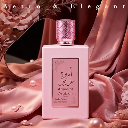 Image of AFLUXE Women's Eau de Parfum, Rose Women's Perfume, Long Lasting Classic Fragrance, Spray, 3.4 Fl Oz
