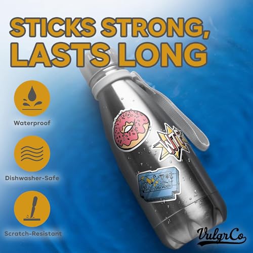 image for VulgrCo Custom Design Your Own Personalized Labels Stickers Decals Tex