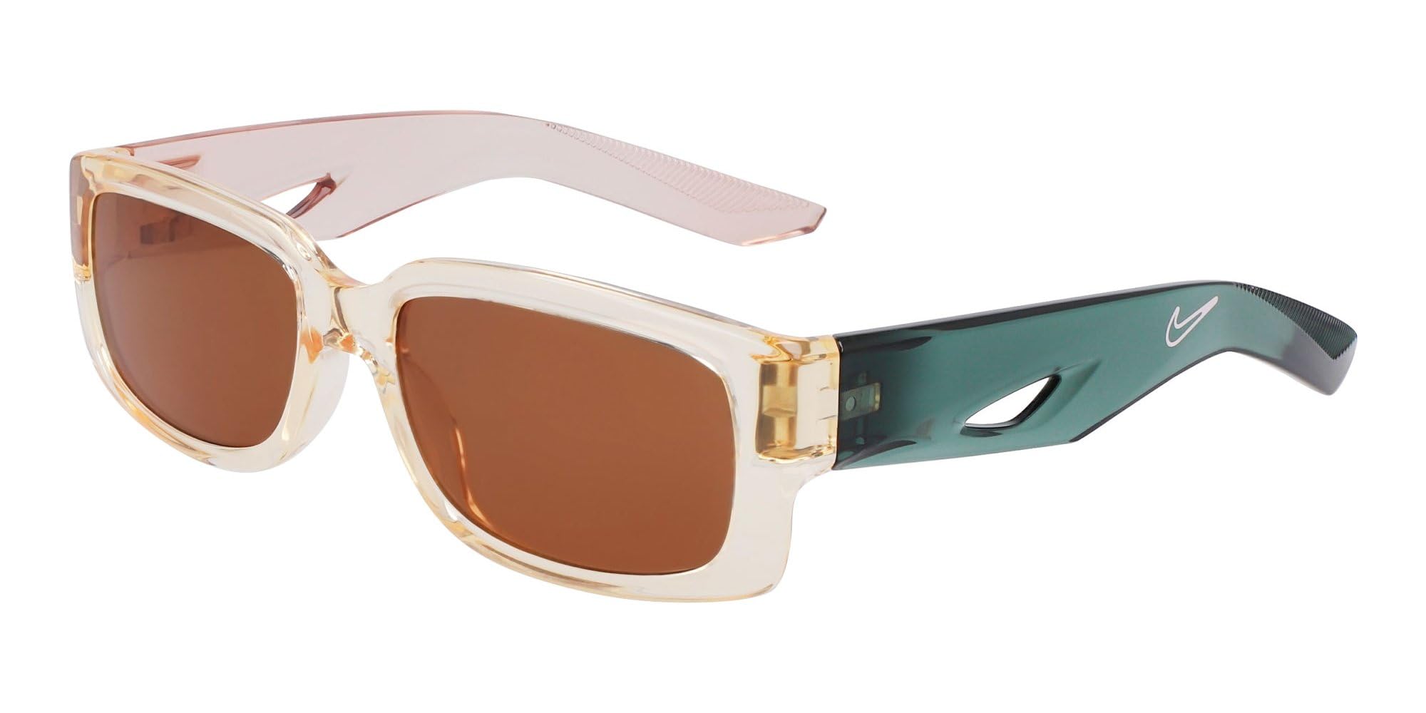 Eyeglasses Nike - Nike Variant I Ev24013 Coconut Milk/Brown / 56 Bridge: 18 Horizontal Measurement: 56 Vertical Measurement: 36