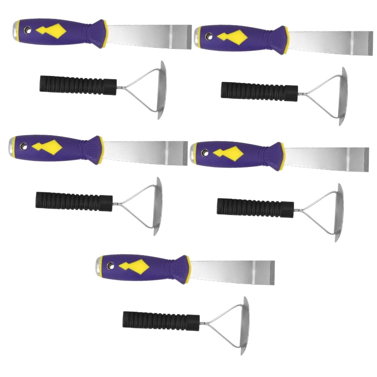 ULTECHNOVO 5 Ensembles Outil De Réparation De Pneu Visage Spatule Voitures Automobile La Voiture Auto Poids De Voiture Grattoir D'Équilibre Outil De Revêtement Intérieur De Pneu Outil De