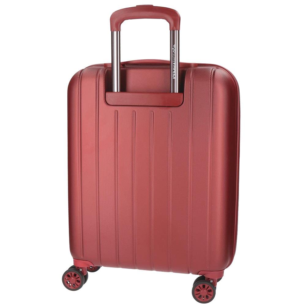 MOVOM Wood, valigia da cabina, bagaglio a mano, interno con due scomparti, realizzata in materiale ABS resistente e leggero, 4 ruote girevoli, lucchetto a combinazione laterale, di Joumma Bags