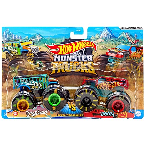 Monster Trucks Too S'Cool vs Demo Derby (1:64�X�P�[�� �_�u���p�b�N)