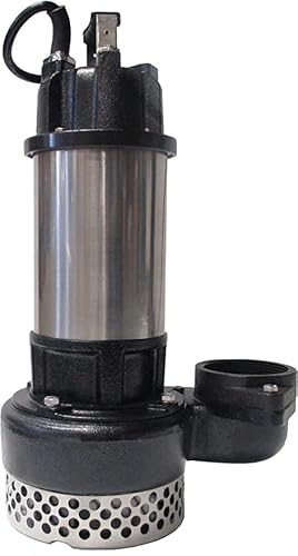 EasyPro TM17500 Hi-Volume - Low Head Submersible Pump | Ideal for waterfalls, spillways, streams, and large skimmers. 230 Volts - 2 HP - 17500 GPH with 3 inch outlet and 30 feet Power Cord