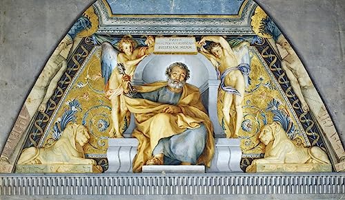 Affiche Toile Figure de Saint Pierre par Anton Mengs 60x90cm pour décoration
