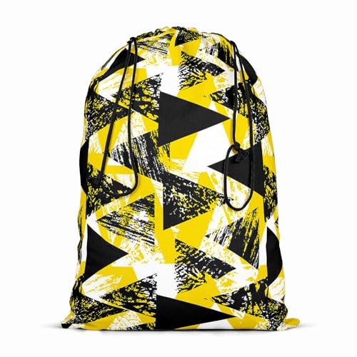 Image of ArtzFolio Geometrical Behaviour D1 | Reusable Sack Bag | Bag for Gym, Storage, Vegetable & Travel