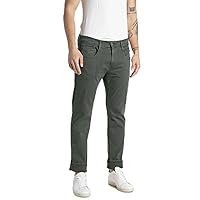 Replay Anbass Hyperflex Colour Xlite Jeans, 030 Military Green