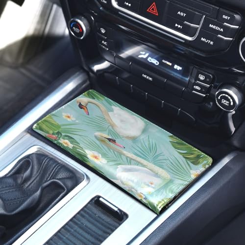 Organizador para auto de cuero miniatura 5