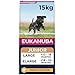 Price comparison product image Eukanuba Complete Dry Dog Food for Junior Puppy Large and Giant Breeds with Fresh Chicken 15 kg