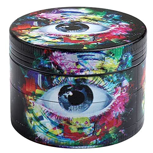 LIHAO Grinder Macinino in Lega di Zinco per Erbe