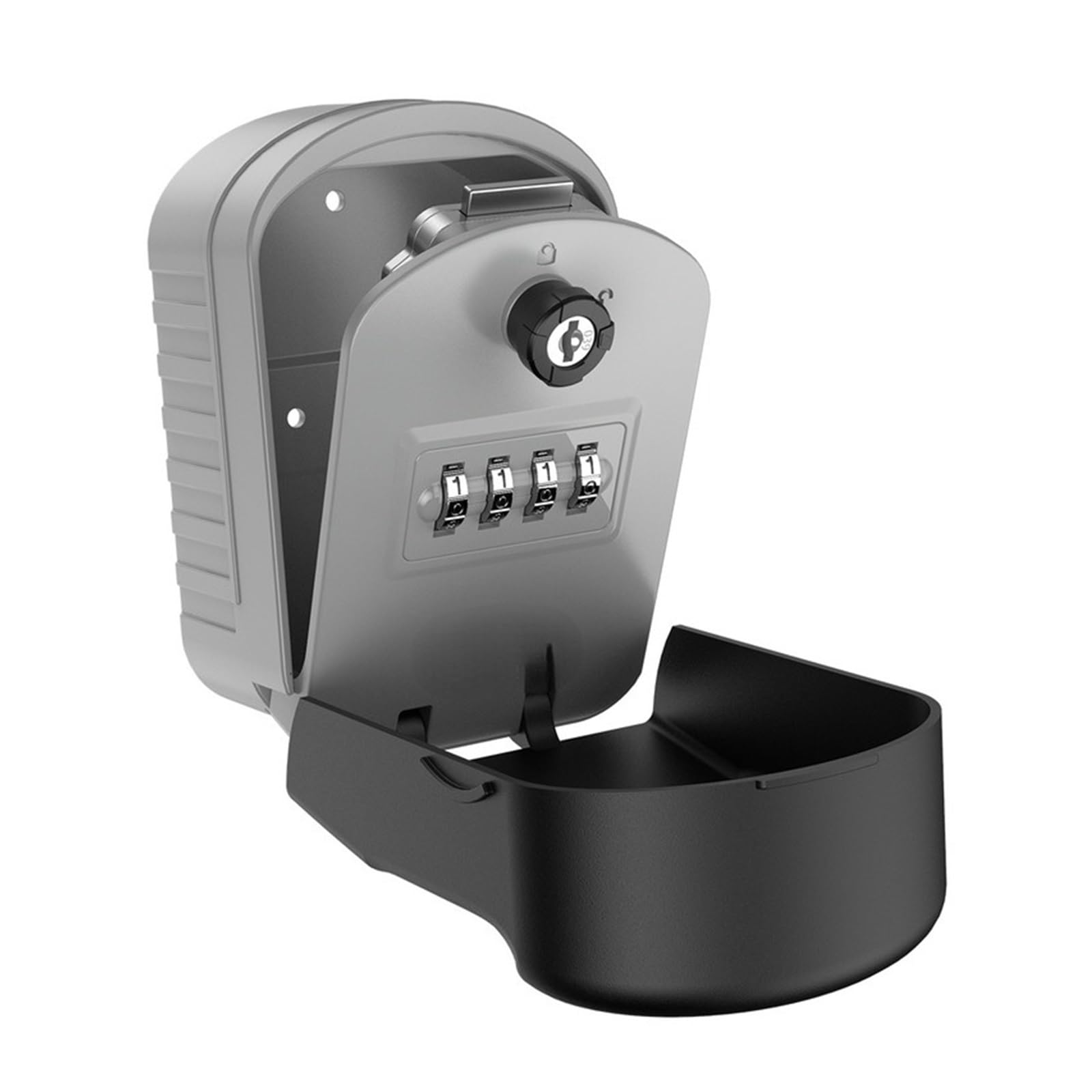 CVFRDD Security Safe Box Key Safe Box Outdoor, 4 Digit Combination Storage Lock Bag Wall Mounted Weatherproof For Home