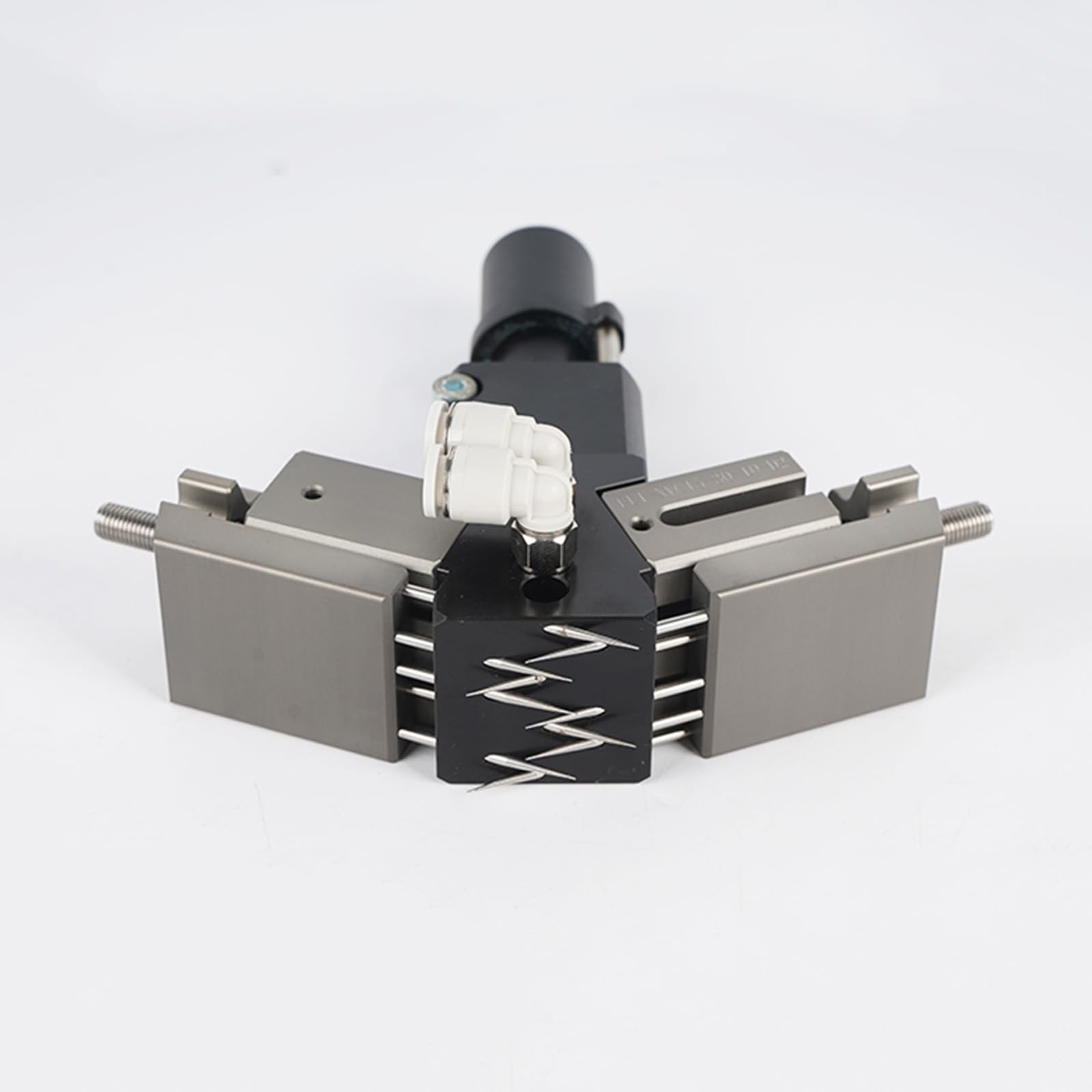 Pinza de aire de longitud ajustable hasta 138 mm con 10 agujas para mover tela