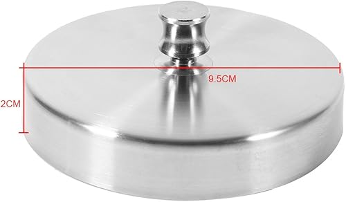 Miniatura 5 de Prensas de hamburguesas, de acero inoxidable, resistente, para hamburguesas, carne, carne de res, herramientas de cocina, hace 4 1/2 pulgadas