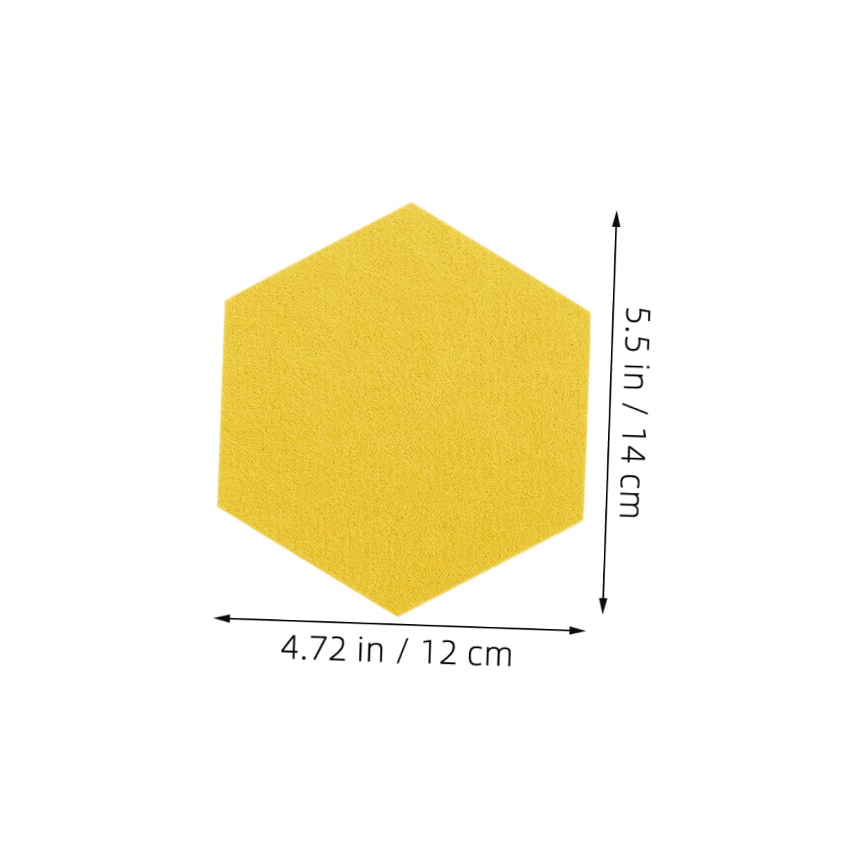 20pcs Hexagon Felt Bulletin Board Acoustic Sound Absorbing Panels for Home Office Decor Easy Installation Multi Functional Memo Display Felt Material