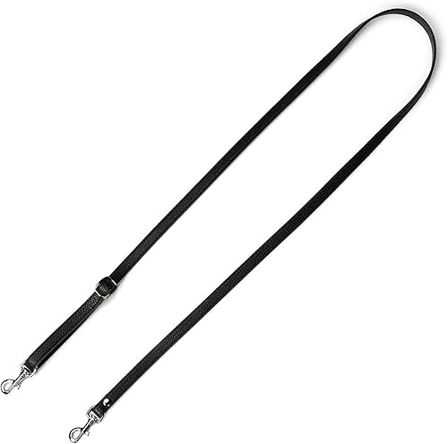 Miniatura 9 de VanEnjoy Correas cruzadas ajustables de cuero genuino de repuesto – ancho 1/2 pulgadas, longitud 25-51 pulgadas