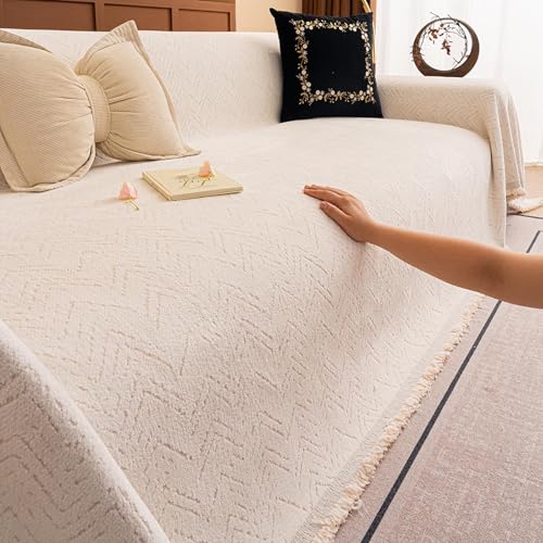 Housse de canapé velours lavable en machine pour réchauffer le salon en hiver - 2