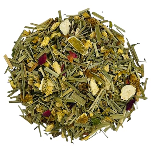 Té Herbal Premium de Ginger y Limón Fresco – 25g a 1,95kg – Mezcla de Hojas Sueltas a Granel (950 Gramos)