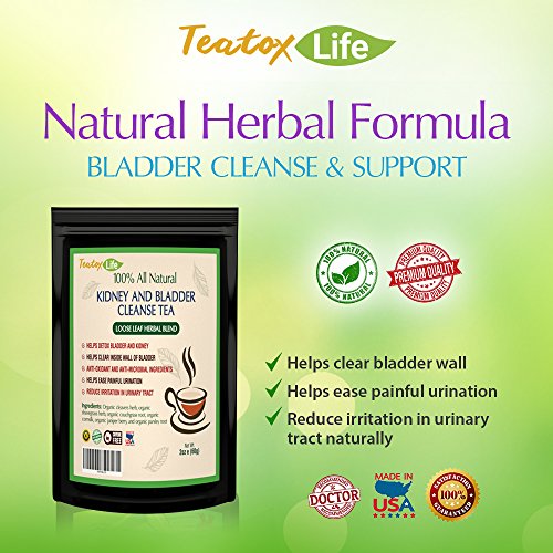 Kidney Cleanse Detox Tea with Parsley, Juniper Berries, Cleavers herb| Kidney Support Supplement for Urinary Tract and… - Image 6