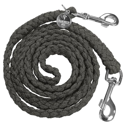 EQuest Reitzügel Ultimo für Pferde - Farbe: Anthrazit