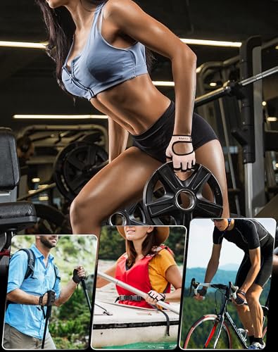 COFIT Belüftet Fitness Handschuhe, 2022 Gewichtheber Handschuhe mit Handflächenschutz, Vielseitig Einsetzbar für Fitnessstudio, Übungen… – Ansicht 6