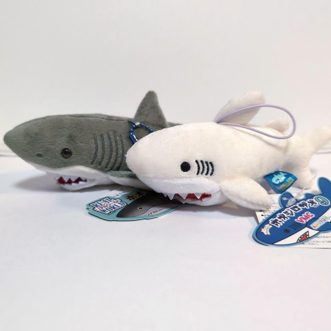Amazon.co.jp: ホオジロザメ マスコット キーホルダー ぬいぐるみ