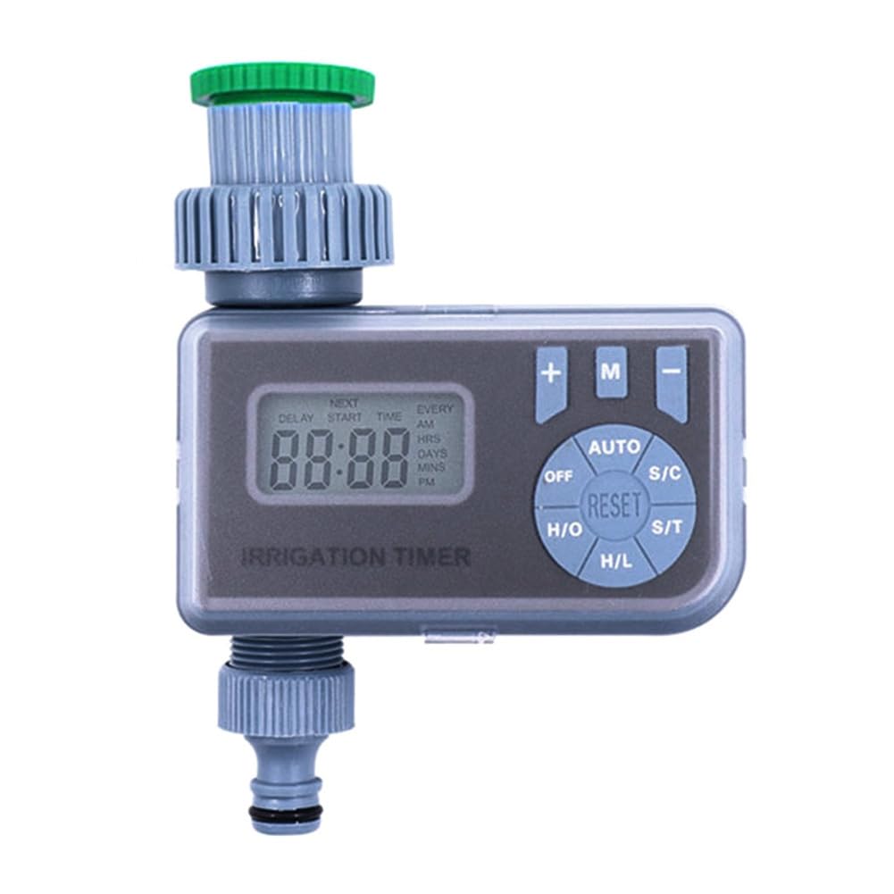 Contrôleur d'irrigation électronique LCD avec couvercle étanche pour jardin