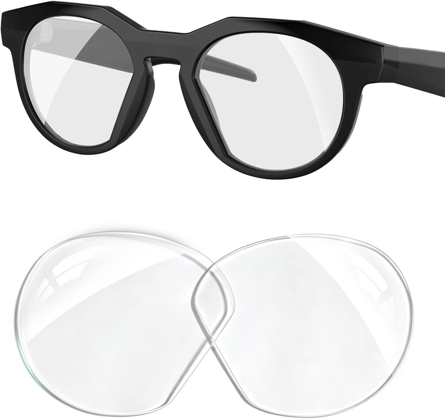 Replacement Lenses for Oakley Meta HSTN OW8002-51mm Smart Glasses, Precise Fit