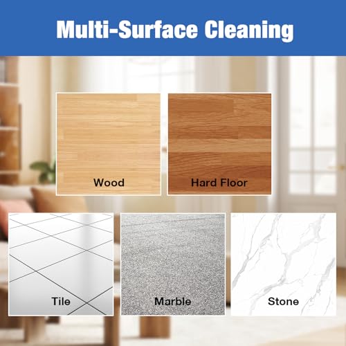 Image of Multi-Surface Floor Cleaning Solution for ECOVACS DEEBOT X11 /X9 /X8 /X5 /X2 /X1 /T80 /T50 /T30 /T20 /T10 /N30 /N20 /Series and all other Robot Vacuum Cleaners,Deep Cleans for Multiple Hard Floors, (33.8 Fl oz)