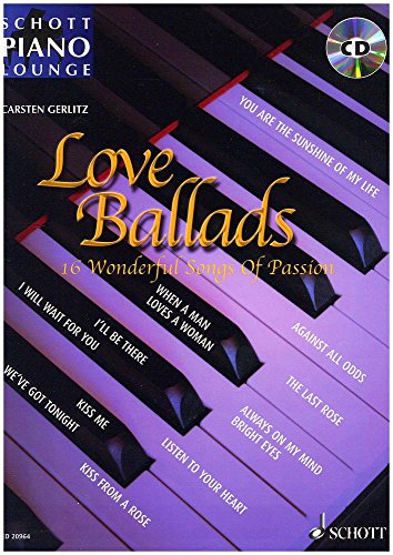 Love ballads piano +cd