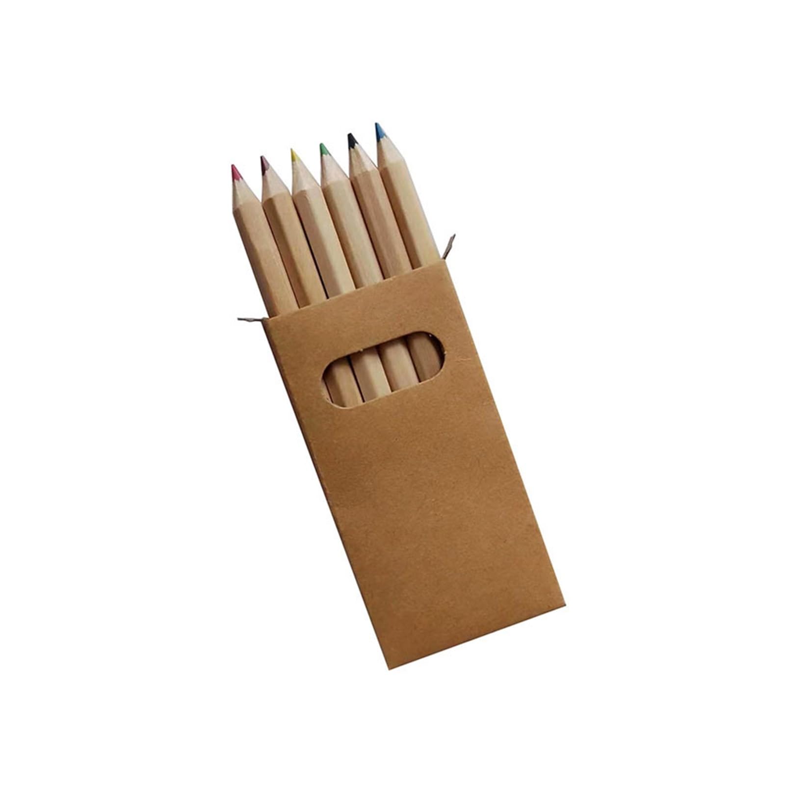 3,5 Zoll kurzes (6 Stück/Box), Zeichen-Buntstift-Set for Malen(50packs)