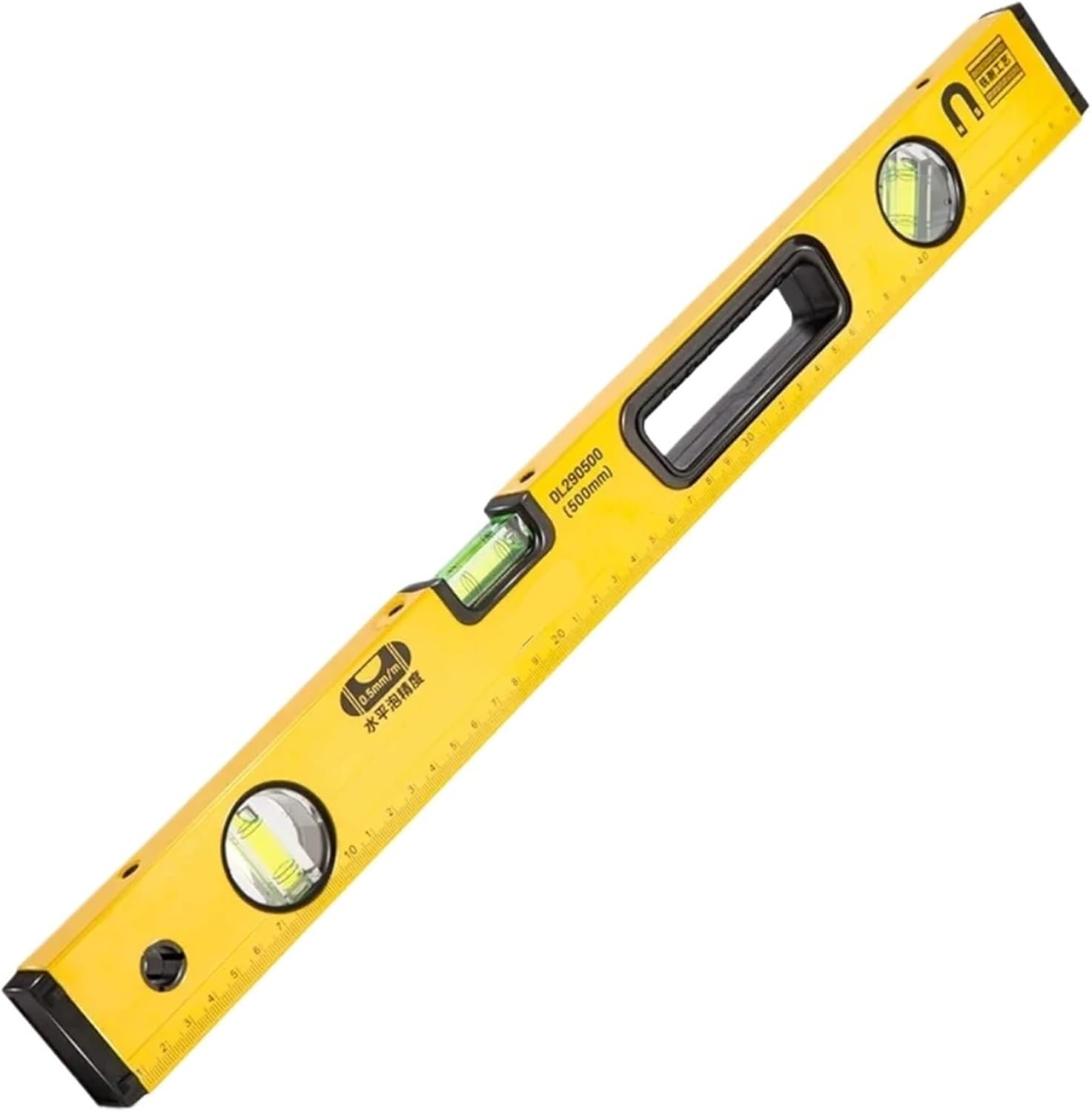 1PCS Level Ruler High Precision Bubble Level Meter Mini Inclinometer Level Measuring Instrument Household Tools(DL290300)