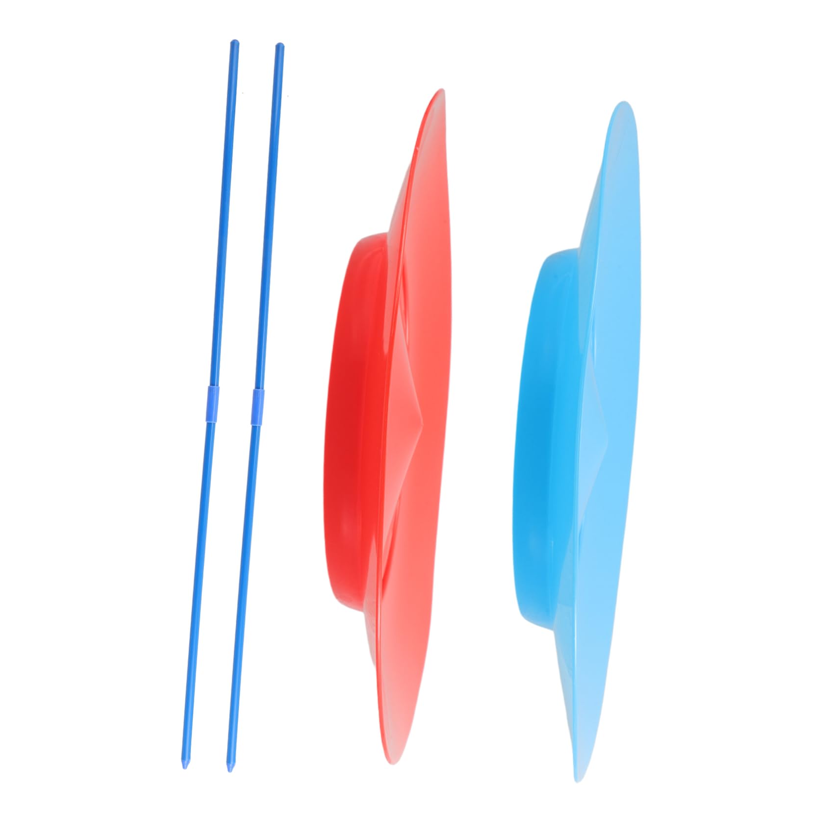 ERINGOGO 2pcs Boys and Girls Juggling Set for Beginners Juggling Clubs Plates Game Toys Multifunctional Circus Props for Boys and Girls Adults