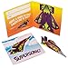 Kangaroo Flying Paper Airplanes Valentines Cards for Kids Classroom with Envelopes, Valentines Day Cards for Kids School, Party Favor Bulk Toys, Classroom Toy, Origami Paper Airplane Kit (Pack of 28)