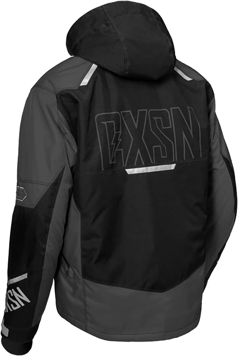 Castle X Men's Strike G5 Jacket (Black/Charcoal/Silver - Small)