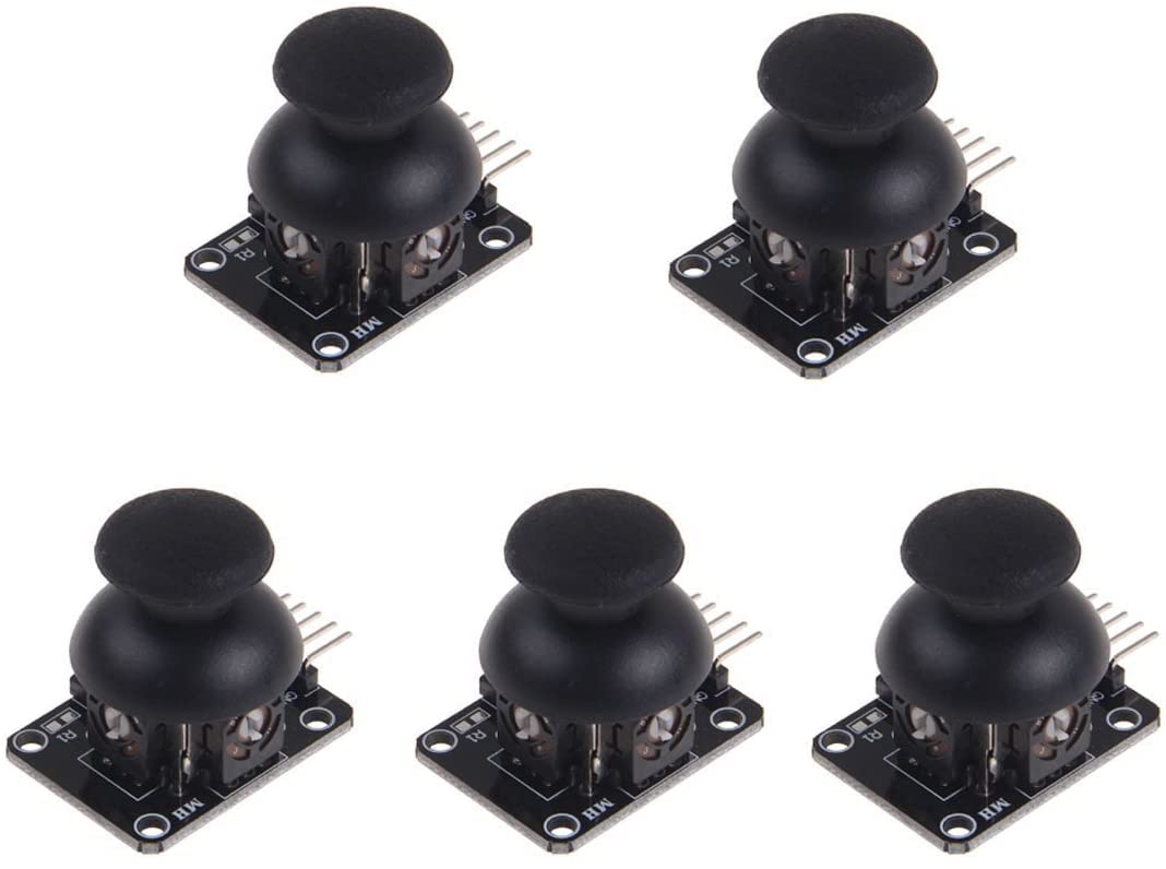 Super Debug 5PCS PS2 Joystick Game Controller XY Dual-axis Joystick Breakout Module