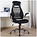 BERLMAN Ergonomic High Back Mesh Office Chair with Adjustable Armrest Desk Chair Computer Chair (Black Plus)
