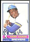 Hank Aaron Card 1976 Topps #550