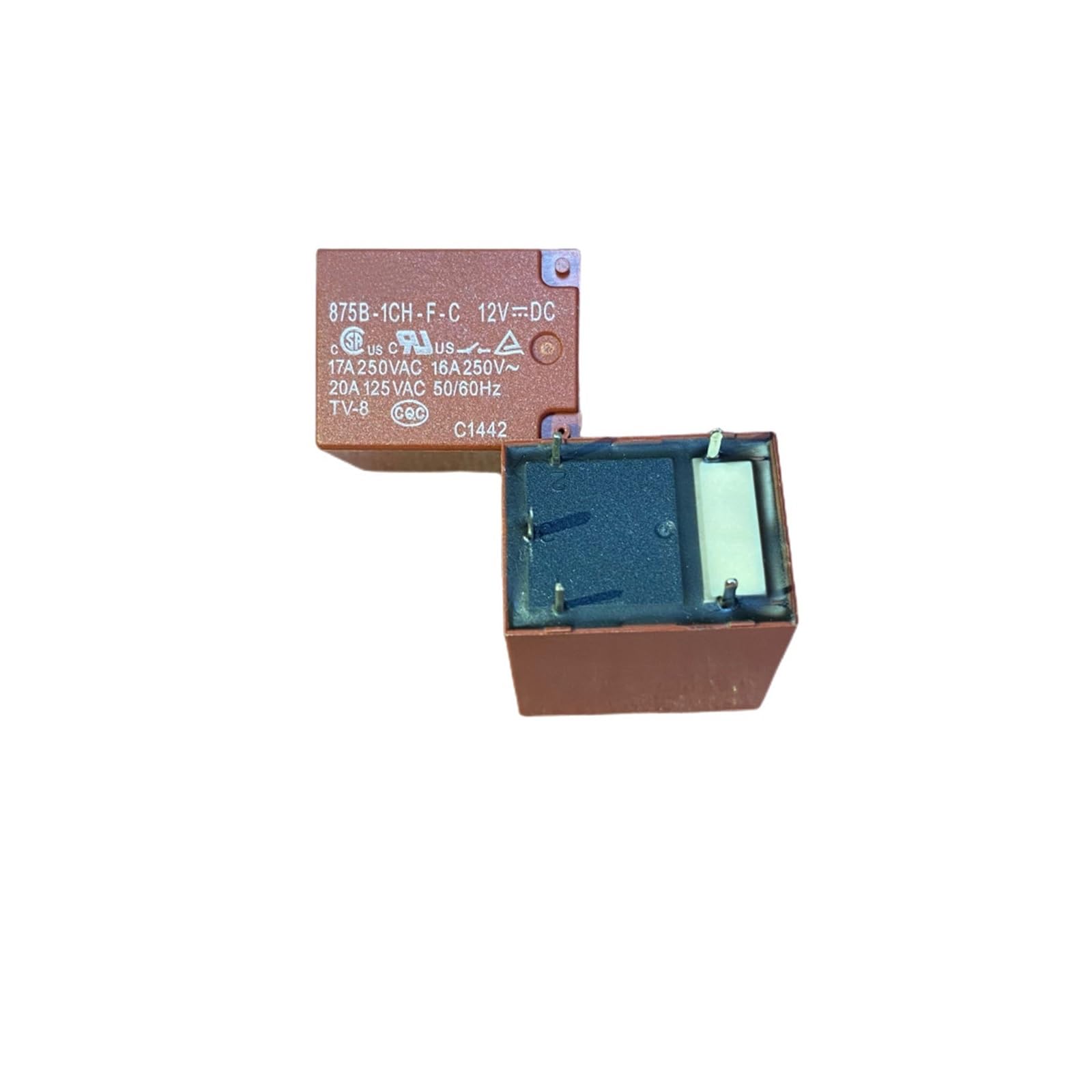 AQHYEBNSR 5pcs/lot Relay 875B-1CH-F-C 875B-1CH-F-V 12VDC 22F-1C-12V-17A 5PIN