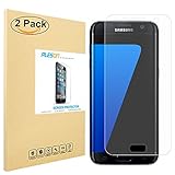Galaxy S7 Edge Screen Protector, PLESON® [2-PACK] Samsung Galaxy S7 Edge Screen Protector, [Full Coverage] HD Clear Film, [Exclusive Design] Anti-Bubble Screen Protector for S7 Edge-LIFETIME WARRANTY